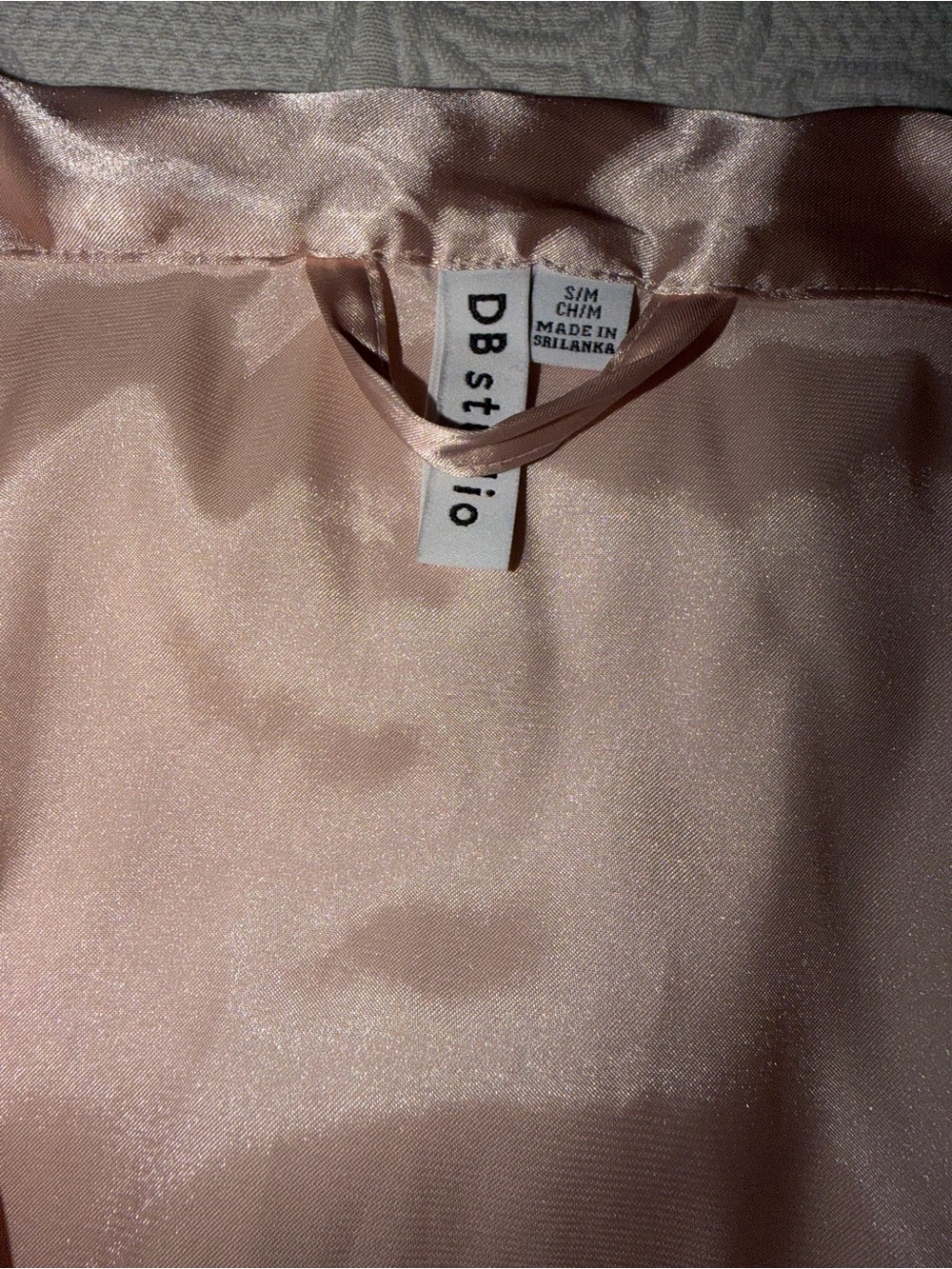 DB Studio Robe and Rhinestone Sandals Set - Picture 2 of 5